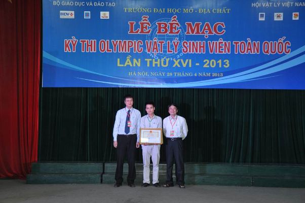 Bế mạc Olympic Vật lý sinh viên toàn quốc lần thứ XXI